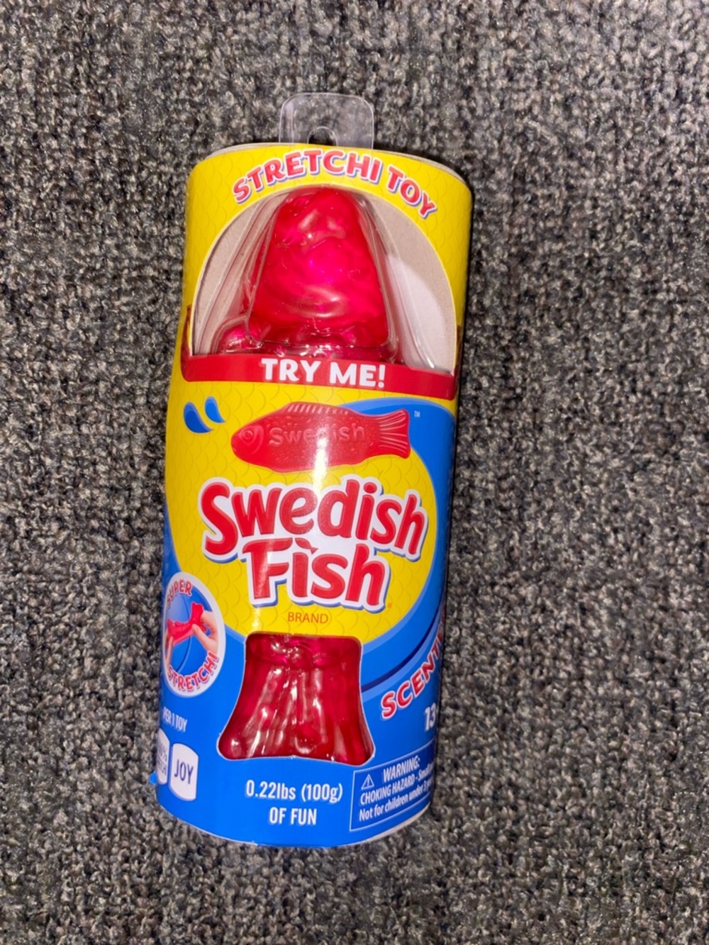 Swedish Fish Stretchy Toy Scented - Red New